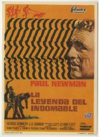 6x411 COOL HAND LUKE Spanish herald '68 Paul Newman prison escape classic, great artwork!