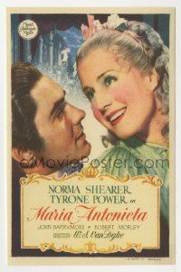 6x674 MARIE ANTOINETTE 1pg Spanish herald '39 different image of pretty Norma Shearer & Tyrone Power