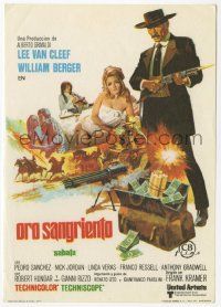 6x824 SABATA Spanish herald '71 Lee Van Cleef, the man with gunsight eyes comes to kill!