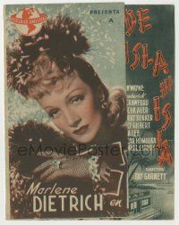 6x845 SEVEN SINNERS Spanish herald '42 different images of sexy Marlene Dietrich & John Wayne!