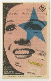 6x879 STAR Spanish herald '68 super close up of smiling Julie Andrews, directed by Robert Wise!