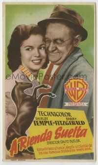 6x880 STORY OF SEABISCUIT Spanish herald '50 Shirley Temple, Barry Fitzgerald, rearing race horse!