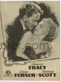 6x384 CASS TIMBERLANE Spanish herald '48 small town judge Spencer Tracy married to Lana Turner!