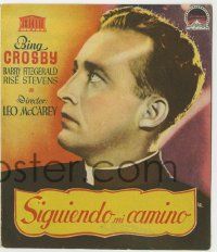 6x516 GOING MY WAY Spanish herald '45 Bing Crosby, Rise Stevens, Barry Fitzgerald, different!