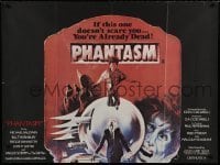 6y418 PHANTASM British quad '79 if this one doesn't scare you, you're already dead, different art!