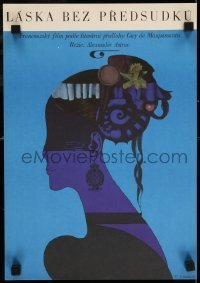6y236 END OF DESIRE Czech 11x16 '69 Une vie, Alexandre Astruc, Maria Schell, Christian Marquand