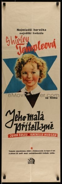 6y225 CURLY TOP Czech 12x38 '35 great completely different image of adorable young Shirley Temple!