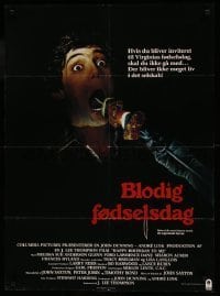 6y348 HAPPY BIRTHDAY TO ME Danish '82 gruesome shish kebab image, the most bizarre murders!