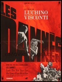 6y731 DAMNED French 23x30 '70 Luchino Visconti's La caduta degli dei, different Mascii art!