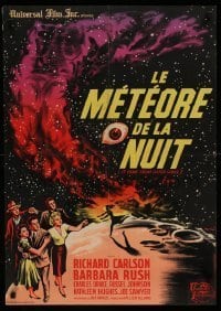 6y744 IT CAME FROM OUTER SPACE French 22x31 R62 Ray Bradbury classic sci-fi, art by Xarrie!