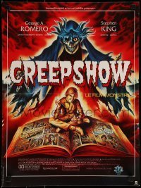 6y777 CREEPSHOW French 16x21 '83 George Romero & Stephen King, E.C. Comics, different art by Melki