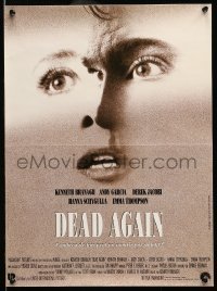6y782 DEAD AGAIN French 15x20 '92 Kenneth Branagh, how many times can you die for love?