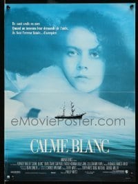 6y783 DEAD CALM French 15x21 '89 Sam Neil, Nicole Kidman, image of boat on the ocean!