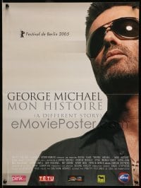 6y803 GEORGE MICHAEL: A DIFFERENT STORY French 16x21 '06 great super close-up of the singer!