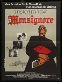 6y822 MONSIGNOR French 15x21 '82 religious Christopher Reeve, Genevieve Bujold, Frank Perry