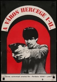 6y211 PRINCE OF THE CITY Hungarian 15x22 '85 directed by Sidney Lumet, Treat Williams w/gun!