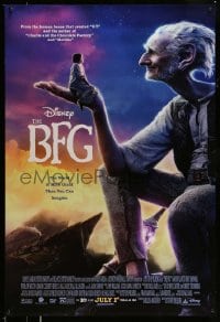 6z137 BFG advance DS 1sh 2016 Big Friendly Giant, Disney, Spielberg, more giant than you can imagine