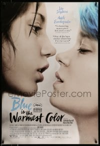 6z158 BLUE IS THE WARMEST COLOR DS 1sh 2013 lesbians Lea Seydoux & Adele Exarchopoulos!