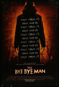6z172 BYE BYE MAN advance DS 1sh 2016 Doug Jones in the title role, don't say it... don't think it!