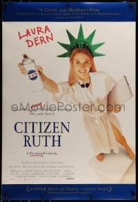 6z204 CITIZEN RUTH DS 1sh 1996 Laura Dern, Swoosie Kurtz, abortion issues!
