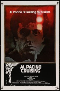6z235 CRUISING 1sh 1980 William Friedkin, undercover cop Al Pacino pretends to be gay!