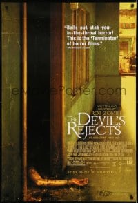6z260 DEVIL'S REJECTS advance 1sh 2005 July style, directed by Rob Zombie, they must be stopped!