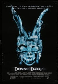 6z270 DONNIE DARKO DS 1sh 2001 Jake Gyllenhaal, Malone, Barrymore, Swayze, Frank the Rabbit!