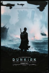 6z279 DUNKIRK teaser DS 1sh 2017 Christopher Nolan, Tom Hardy, Murphy, event that shaped our world!