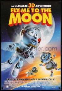 6z333 FLY ME TO THE MOON advance DS 1sh 2008 Tim Curry, Robert Patrick, cute sci-fi animation!
