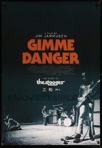 6z361 GIMME DANGER DS 1sh 2016 Iggy Pop, Asheton, Asheton, Williamson, image of the band!