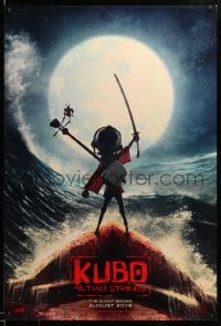6z525 KUBO & THE TWO STRINGS teaser DS 1sh 2016 voices of Mara, Theron, McConaughey, Fiennes, Takei