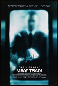6z631 MIDNIGHT MEAT TRAIN 1sh 2008 Bradley Cooper, most terrifying ride you'll ever take!