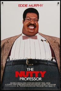 6z675 NUTTY PROFESSOR DS 1sh 1996 wacky images of Eddie Murphy as Professor Klump!