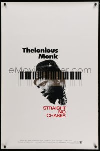 6z902 THELONIOUS MONK: STRAIGHT, NO CHASER int'l 1sh 1989 Clint Eastwood produced jazz bio!