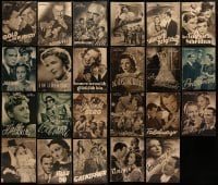 7a184 LOT OF 23 1930S GERMAN PROGRAMS '30s great images from a variety of different movies!