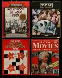 7a504 LOT OF 4 OVERSIZE SOFTCOVER MOVIE BOOKS '80s-00s filled with great images & information!