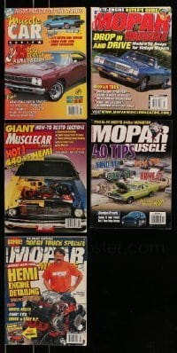 7a134 LOT OF 5 MUSCLE CAR MAGAZINES '90s-00s filled with great images & information!
