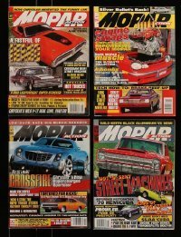 7a137 LOT OF 4 MOPAR ACTION MAGAZINES '90s-00s filled with great muscle car images & information!