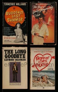 7a521 LOT OF 4 MOVIE EDITION PAPERBACK BOOKS '60s-80s stories with images from Hollywood films!