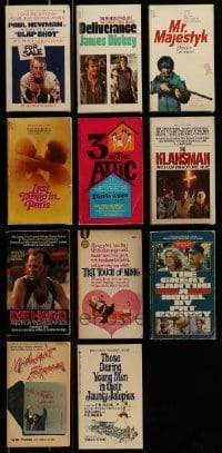 7a516 LOT OF 11 MOVIE EDITION PAPERBACK BOOKS '60s-90s stories with images from Hollywood films!