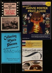 7a505 LOT OF 4 MOVIE POSTER PRICE GUIDE SOFTCOVER BOOKS '80s-00s great images & information!