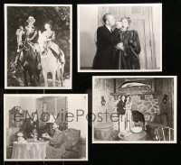 7a208 LOT OF 4 GENE RAYMOND REPRO 8X10 STILLS '80s great scenes with Jeanette MacDonald!