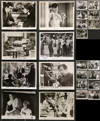 7a285 LOT OF 23 WALTER MATTHAU 8X10 STILLS '60s-70s great scenes from several of his movies!
