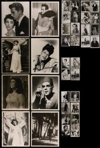7a197 LOT OF 44 REPRO 8X10 PHOTOS '80s the best portraits from a variety of classic movies!