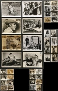 7a259 LOT OF 40 PAUL NEWMAN 8X10 STILLS '50s-70s great scenes from several of his movies!