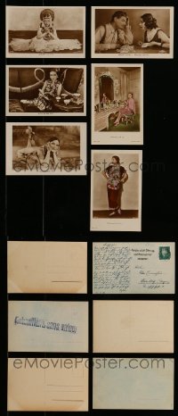 7a181 LOT OF 6 DOLORES DEL RIO GERMAN ROSS POSTCARDS '20s-30s great images of the pretty star!
