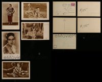 7a177 LOT OF 5 DOLORES DEL RIO GERMAN POSTCARDS '20s-30s great portraits of the pretty actress!