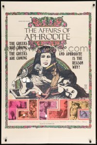 7b019 AFFAIRS OF APHRODITE 1sh 1970 she's the reason why the Greeks are coming!