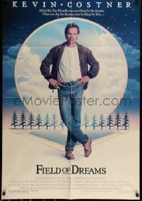 7b247 FIELD OF DREAMS DS 1sh 1989 Kevin Costner baseball classic, if you build it, they will come