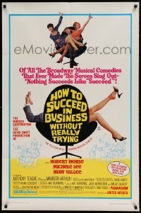 7b374 HOW TO SUCCEED IN BUSINESS WITHOUT REALLY TRYING 1sh 1967 see this before your boss does!